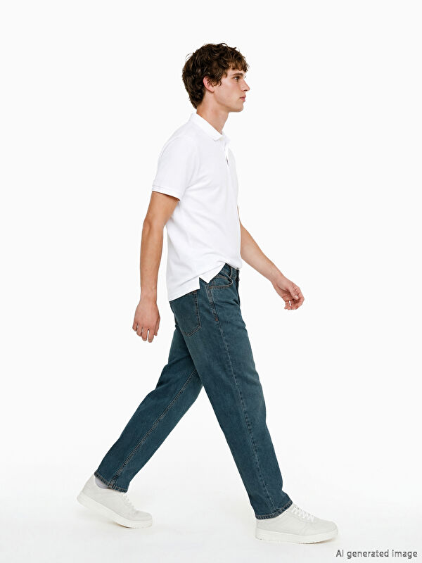 LCW Jeans Ерлерге арналған кең пішім джинс шалбар