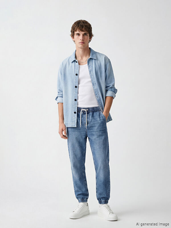 LCW Jeans Jogger Fit Erkek Jean Pantolon