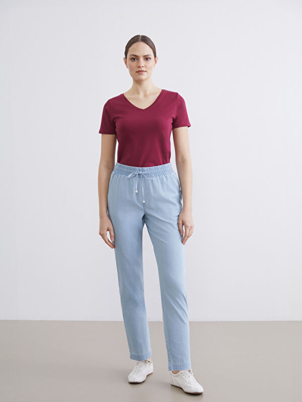 LCWAIKIKI Classic Elastic Waist Carrot Fit Women's Jeans