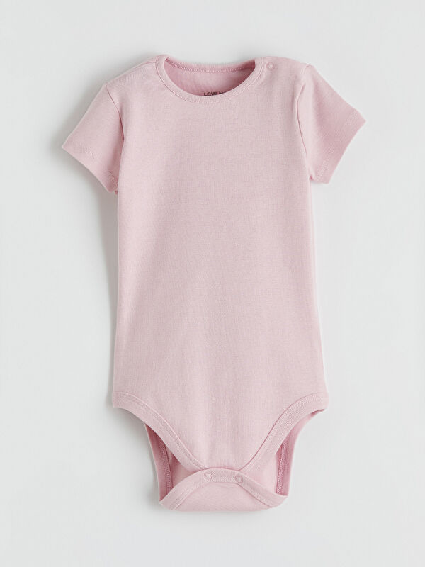 LCW baby Kız Bebek Çıtçıtlı Body