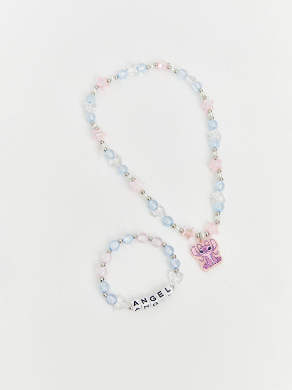 LCW JOY Girl Child Stitch Licensed Necklace Set