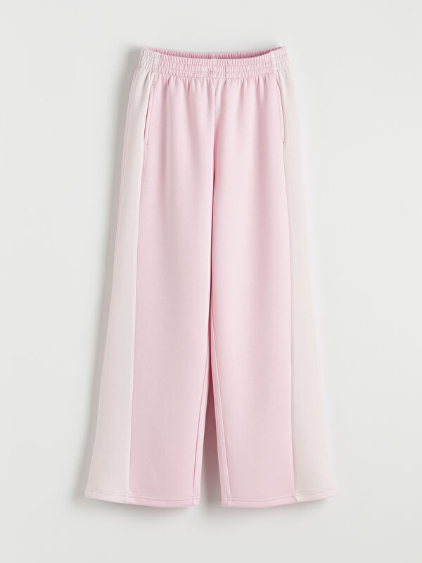 LCW Kids Wide Leg Girls' Soft Touch Sweatpants