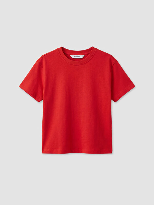 LC WAIKIKI Crew Neck Short Sleeve Boys' T-Shirt