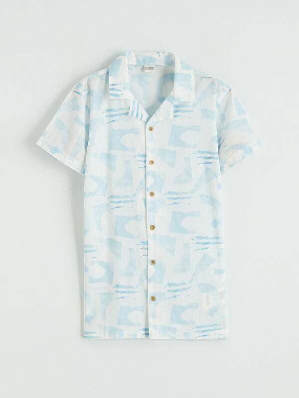 LCW Kids Patterned Boys' Shirt