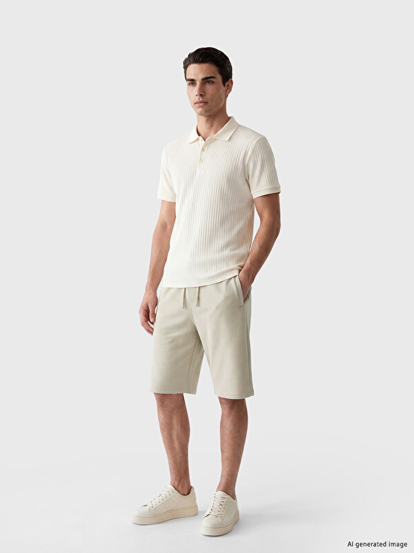LCWAIKIKI Classic Regular Fit Men's Roller Shorts