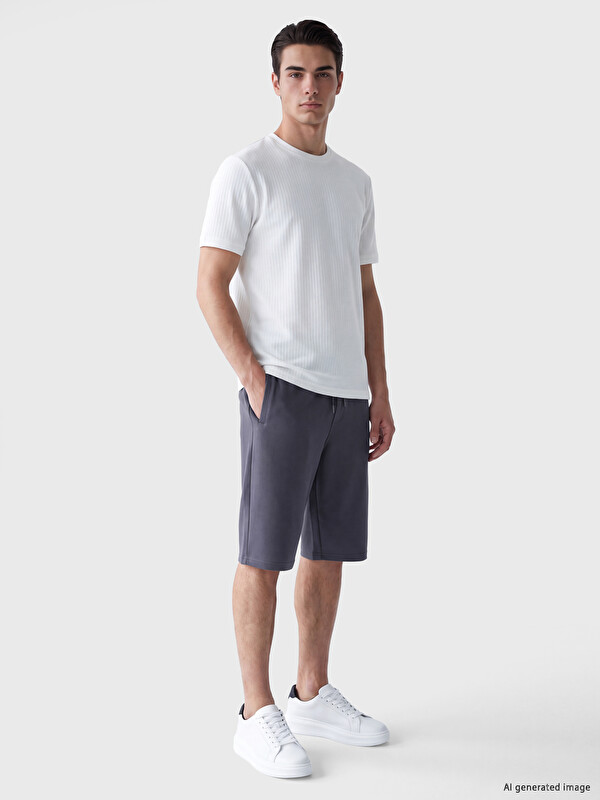 LCWAIKIKI Classic Regular Fit Men's Roller Shorts