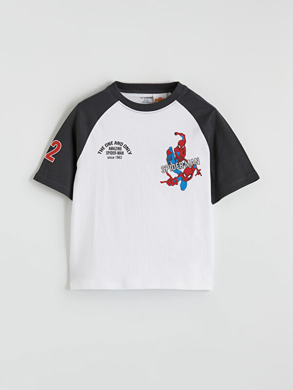 LCW Kids Spider-Man Bedrucktes Jungen T-Shirt