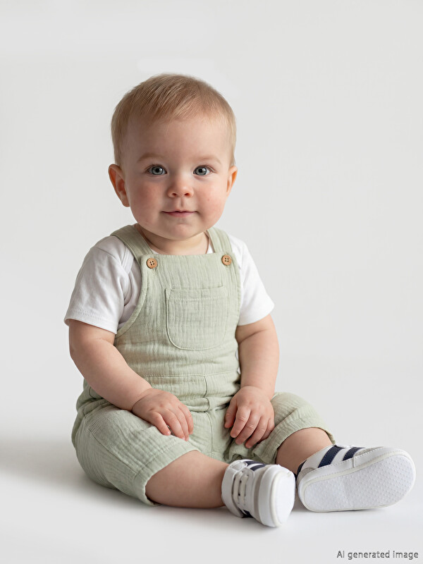 LCW baby Baby Boys' Dungarees and T-shirt