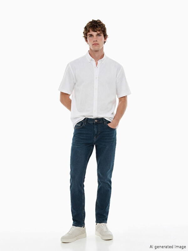 LCW Jeans 750 Slim Fit Erkek Jean Pantolon
