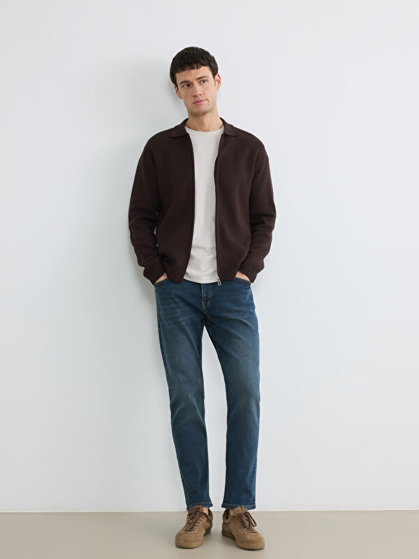LCW Jeans 730 Havuç Kalıp Erkek Jean Pantolon