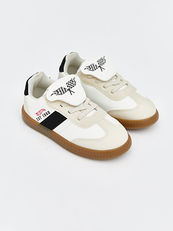 LCW STEPS Hot Wheels Print Baby Boy Sneakers