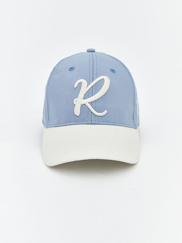 LCW ACCESSORIES Women's Baseball Cap with R Letter Embroidery