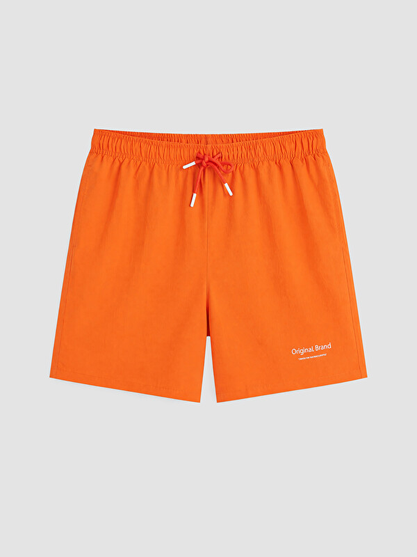 LCW SWIMWEAR Kısa Boy Baskılı Erkek Deniz Şortu