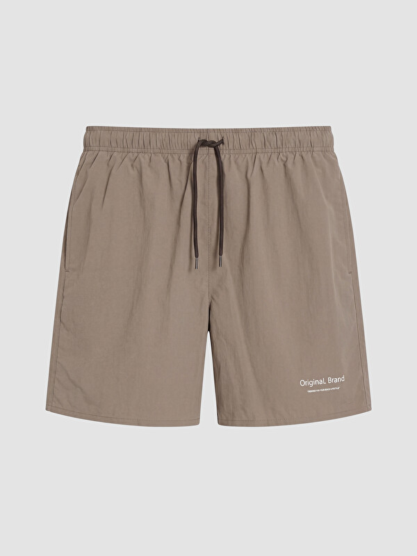 LCW SWIMWEAR Kısa Boy Baskılı Erkek Deniz Şortu