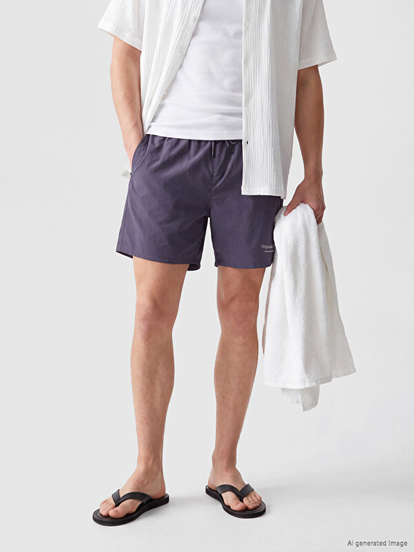 LCW SWIMWEAR Short Printed Men's Swimming Shorts