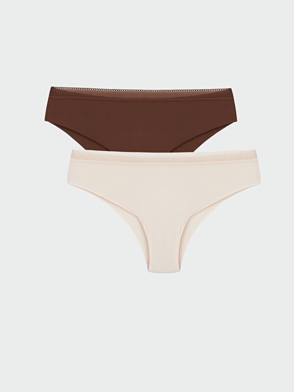 LCW DREAM Laser Cut Brazilian Knickers 2 Pack