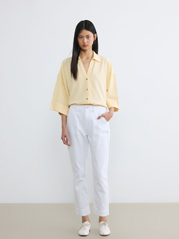 LCW Jeans جينز أبيض نساء