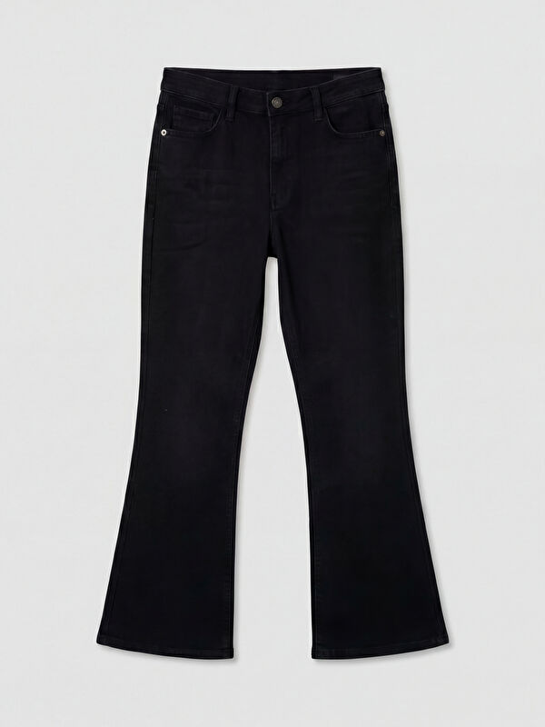 LCW Jeans جينز نسائي بخصر عالي و رجلين فْلير