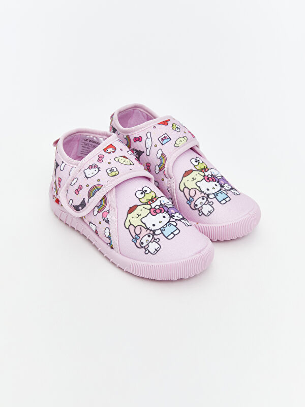 LCW STEPS Hello Kitty Baskılı Kız Bebek Panduf
