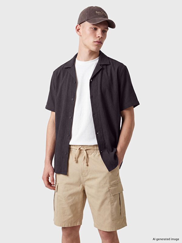 LC WAIKIKI Regular Fit Erkek Dokulu Gömlek