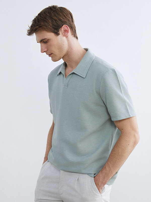 LC WAIKIKI Polo Collar Men's T-Shirt