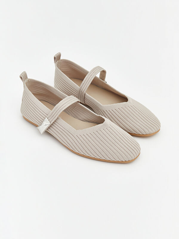 Lcw Steps Bej Lcw Steps Cirt Cırtlı Kadın Babet