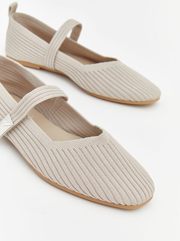 Lcw Steps Bej Lcw Steps Cirt Cırtlı Kadın Babet