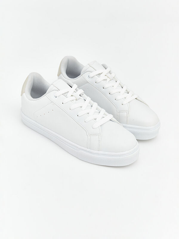 LCW STEPS Bağcıklı Düz Tabanlı Kadın Sneaker Ayakkabı