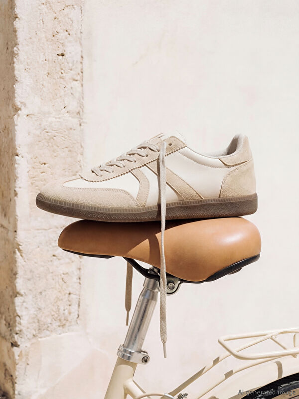 Lcw Steps Kahverengi Lcw Steps Süet Görünümlü Kadın Spor Ayakkabı