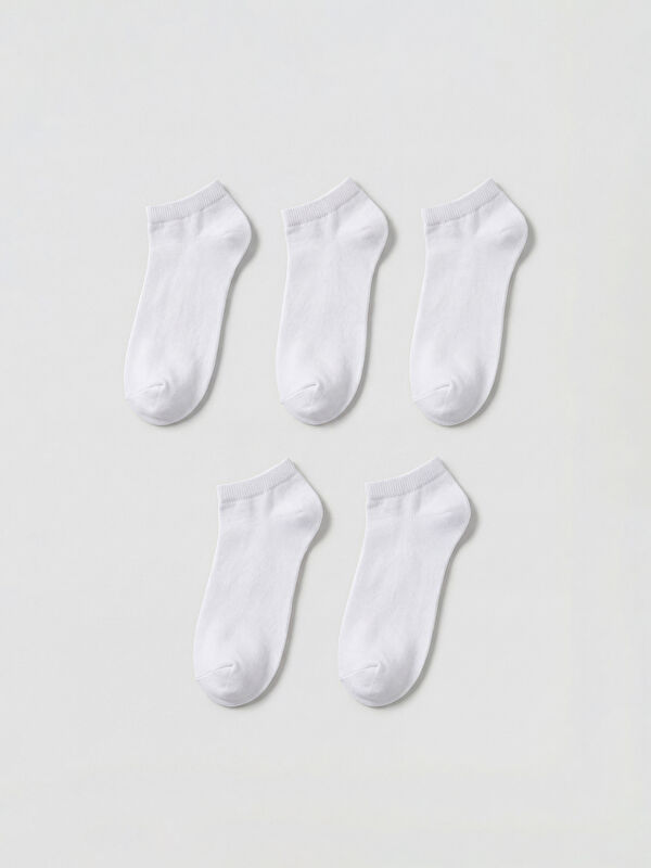 LCW Kids Girls' Ankle Socks 5-Pack