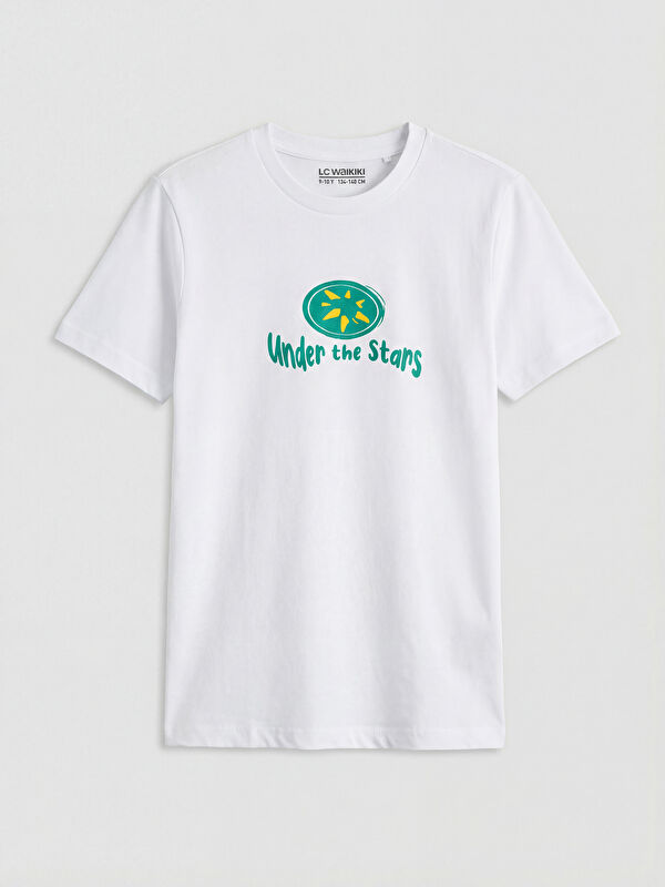 LC WAIKIKI Crew Neck Printed Boys' T-Shirt