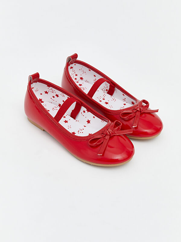 LCW STEPS Fiyonk Detaylı Kız Bebek Babet