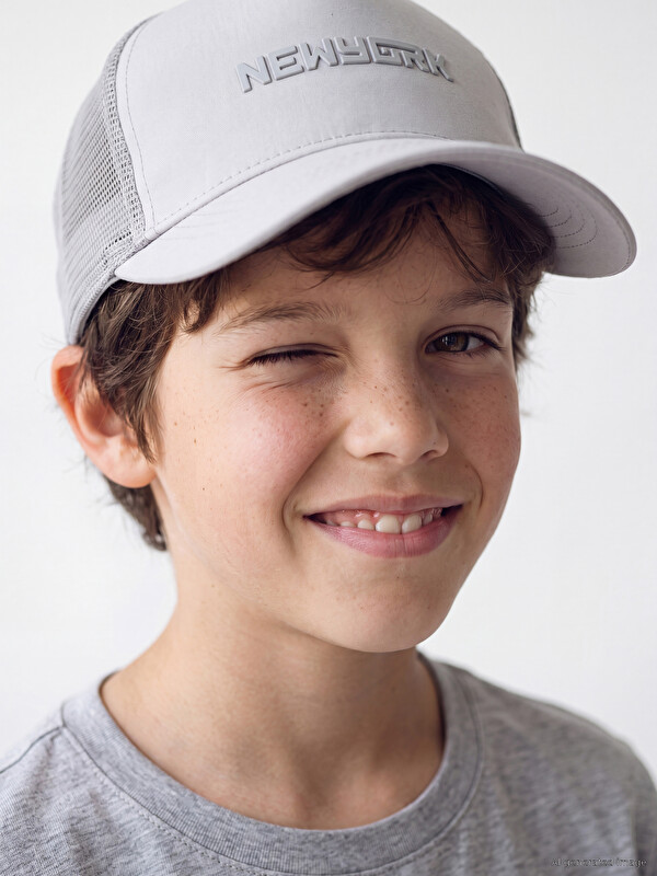 LCW ACCESSORIES Mesh Detailed Boys' Baseball Cap