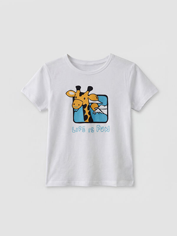 LC WAIKIKI Boy WHITE T-Shirt