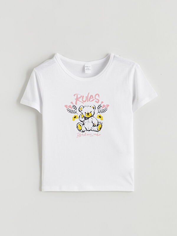 LC WAIKIKI Girl WHITE T-Shirt