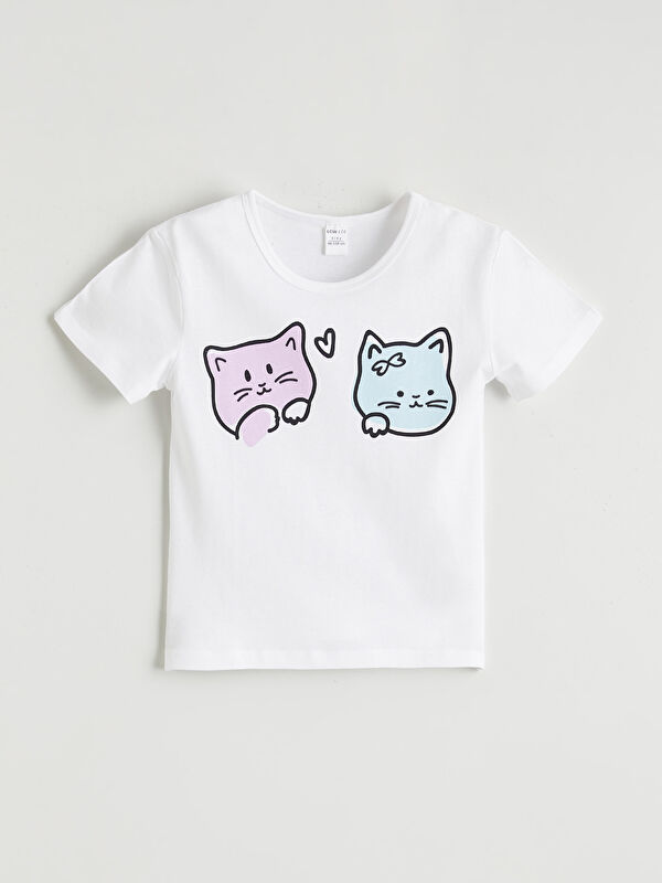 LC WAIKIKI Girl WHITE T-Shirt