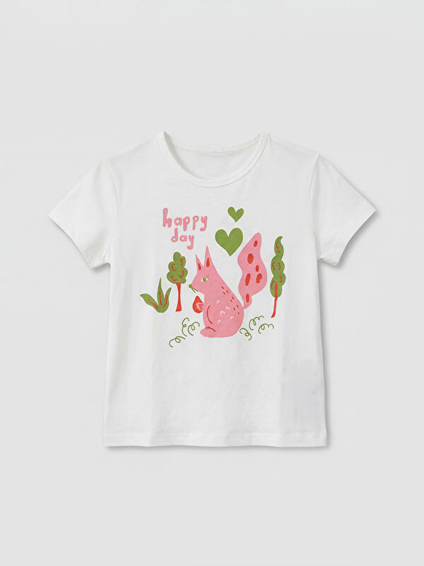 LC WAIKIKI Girl WHITE T-Shirt