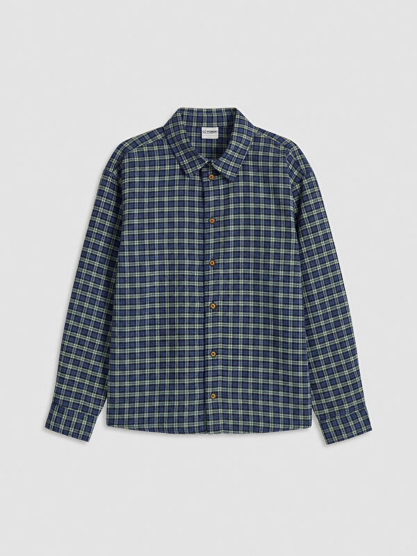 LCW Kids Plaid Twill Boys' Shirt