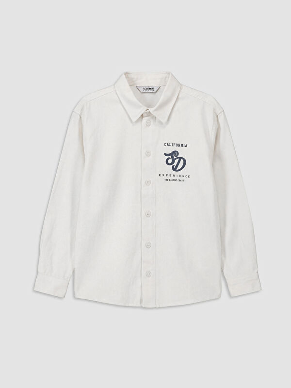 LCW Kids California Printed Twill Boys' Shirt