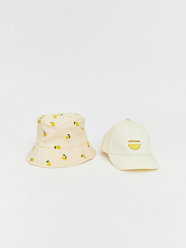LCW ACCESSORIES Embroidered Girl's Cap