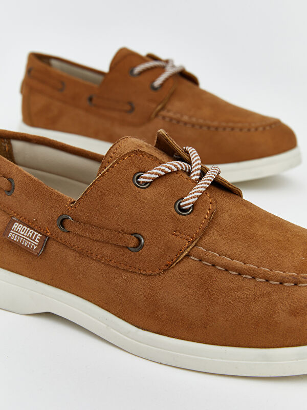 Lcw Steps Kahverengi Lcw Steps Bağcıklı Erkek Çocuk Klasik Ayakkabı