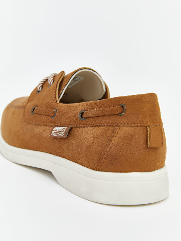 Lcw Steps Kahverengi Lcw Steps Bağcıklı Erkek Çocuk Klasik Ayakkabı