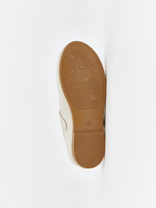 Lcw Steps Bej Lcw Steps Çiçek Detaylı Kız Bebek Babet