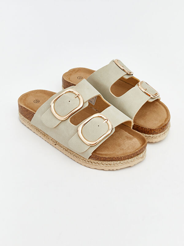 LCW STEPS Double Strap Women's Sliders