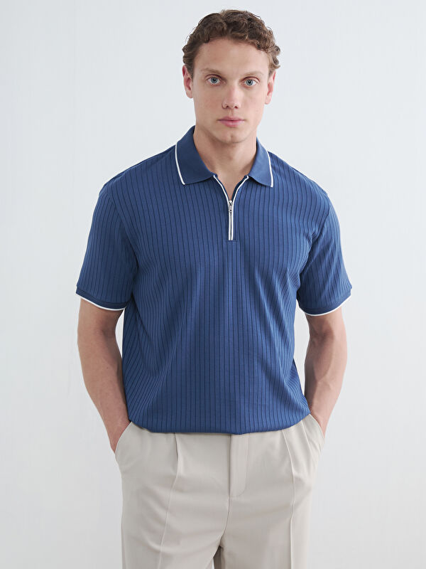 LCW Vision Polo Striped Men's T-Shirt