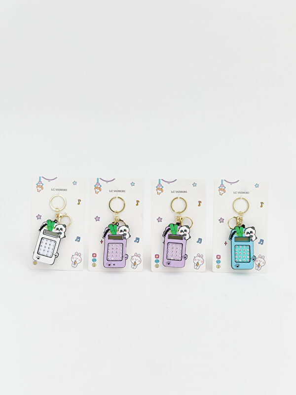 LCW JOY سلسلة مفاتيح آلة حاسبة