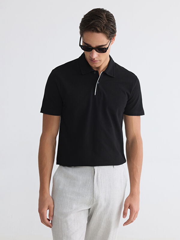 LCWAIKIKI Classic Polo Yaka Pike Erkek Tişört