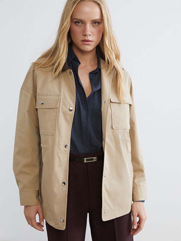 LCW Vision Damenjacke mit Samtkragen