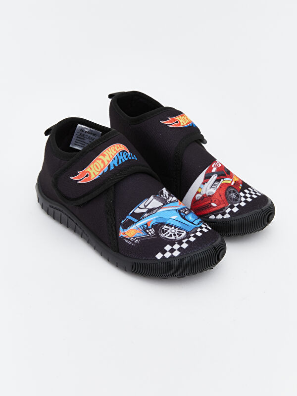 LCW STEPS Hot Wheels Baskılı Erkek Bebek Panduf