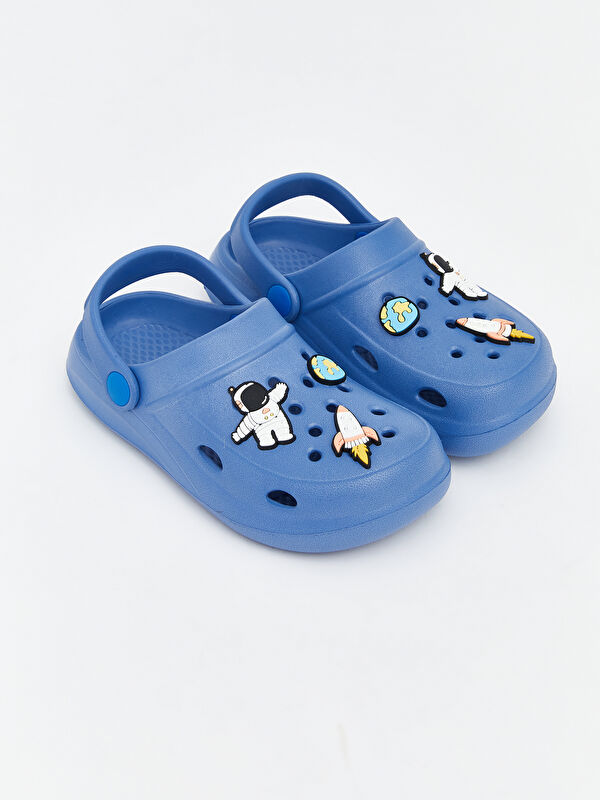 LCW STEPS Astronaut Print Baby Boy Beach Sandals